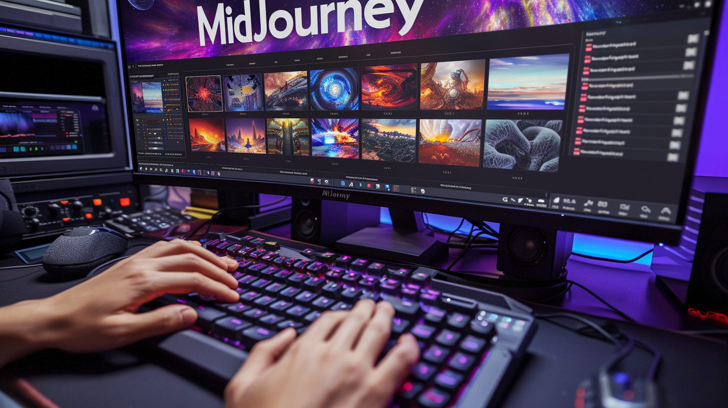 Free Midjourney prompts for AI art, creative visuals, thumbnails and image generation